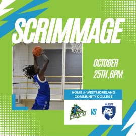 Final scrimmage at home tonight at 6! Let’s go Wolfpack!