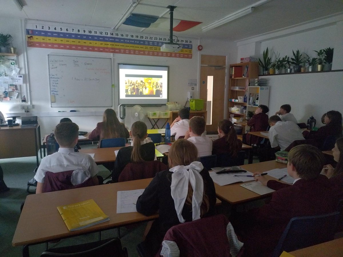 Year 7 <a href="/TytheringtonSch/">Tytherington School</a>  students have been learning about El Día de Los Muertos in Mexico ahead of Hallowe'en at half-term. #culturalcapital