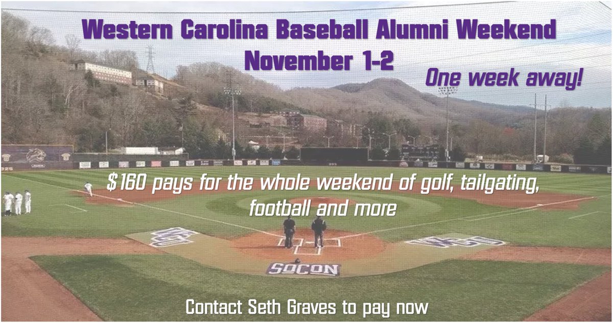 Western Carolina Baseball tweet media