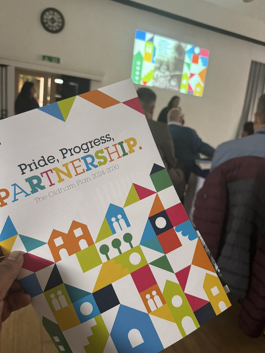 k4shf's tweet photo. Great to hear from @OldhamCouncil at the launch of the #TheOldhamPlan2030 @BillingtonsOL1 👏👏👏great input from the partners looking forward to supporting the #OldhamPartnership #LoveOldham #PrideandProgress #OldhamHour ✅ @shah_arooj @ShaidMushtaq https://t.co/RxTCRxyKg1
