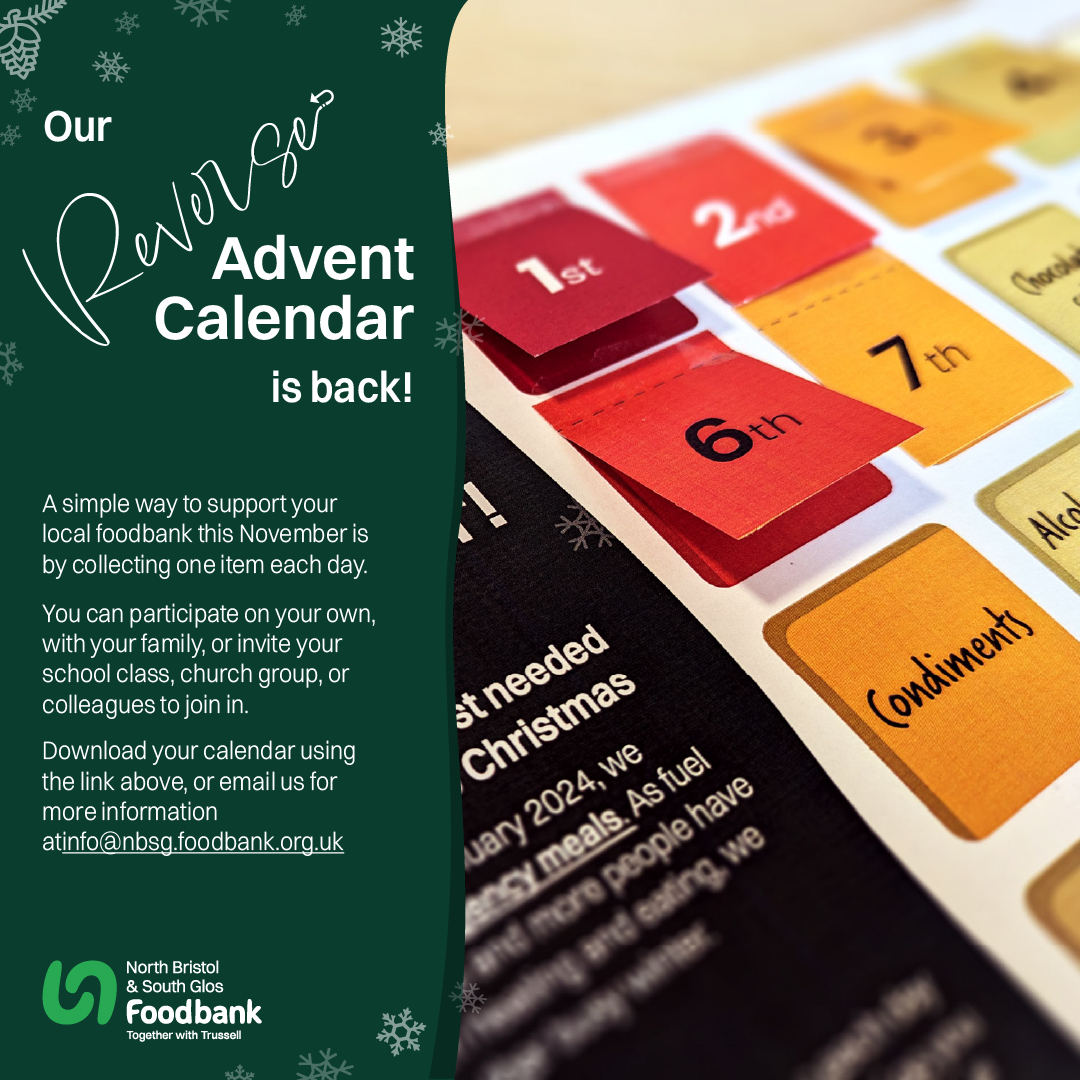 📢 Our much-loved Reverse Advent Calendar is back - and better than ever for 2024!
Join our community in helping stock our shelves this winter. Perfect for families, workplaces and community groups.
Get started here: nbsg.foodbank.org.uk/2024/10/25/rev…