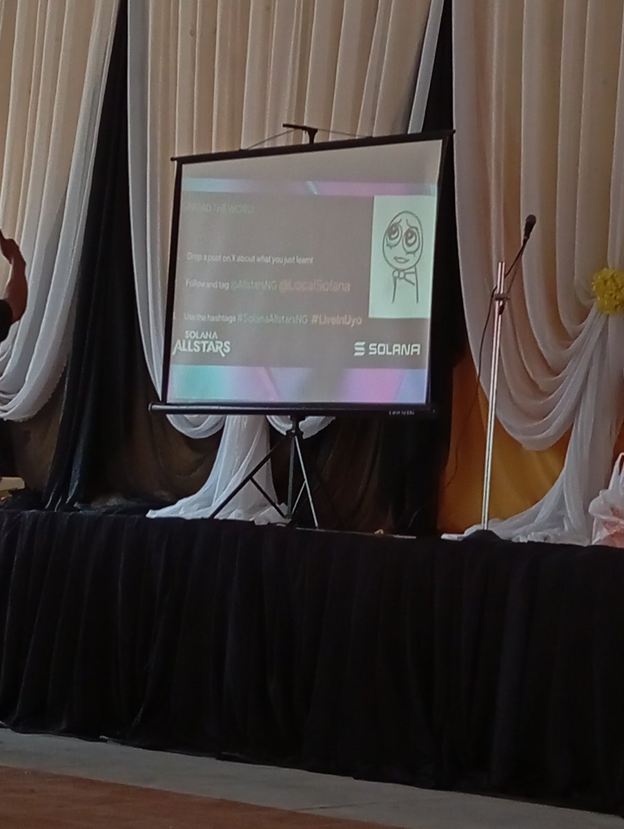 Etimbukniel's tweet photo. Live here @AllstarsNG @LocalSolana .
Having fun and Really learning a lot here.
#SolanaAll #LiveInUyo
Learnt about @coingecko being an app that provides a fundamental analysis of the digital currency market and that one can also claim candies daily by just logging in. https://t.co/hUHsIhq2sB