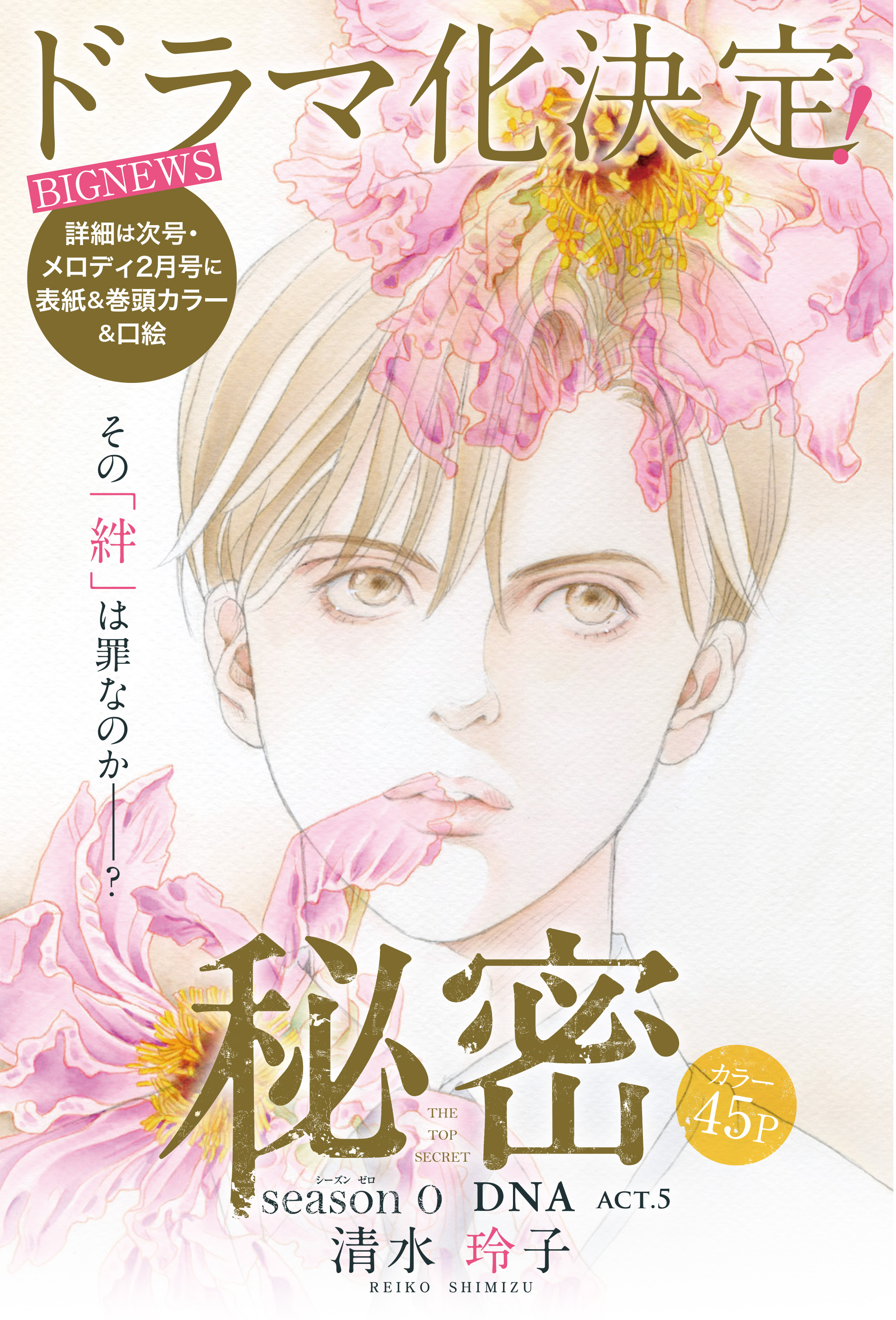 映画化の 清水玲子先生の秘密 など 5作品の豪華複製原画