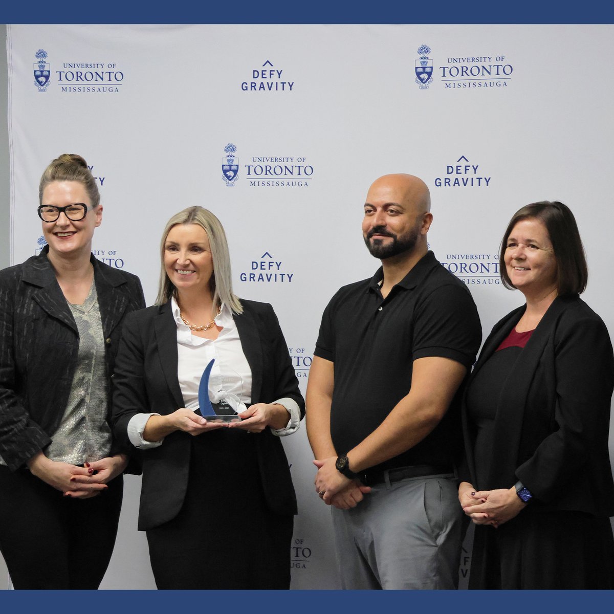 IMIUofT's tweet image. Congrats to the @UTM Principal's Staff Awards winners, particularly IMI's Sarah Ogbiti &amp;amp; Claire Westgate, who received the Karen Thiffault Award for #Enhancing the UTM Experience and the Principal's Staff Award for #Sustainability, respectively. So proud of you both! 💚🥳👏 #uoft