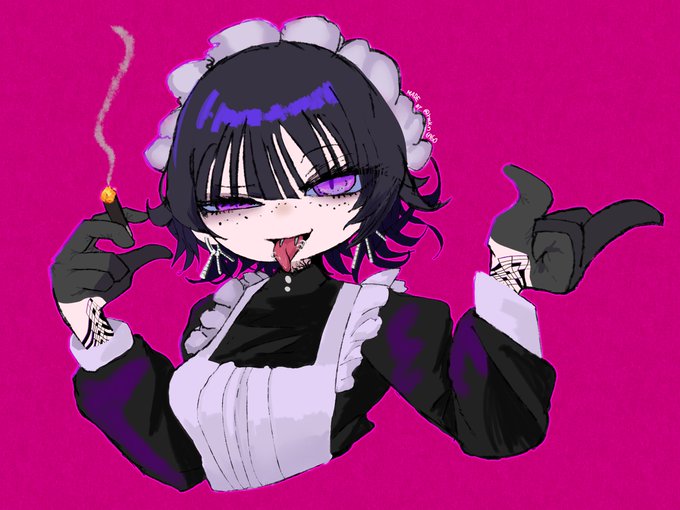 skebにて激マブラシューシャを描かせていただきました 