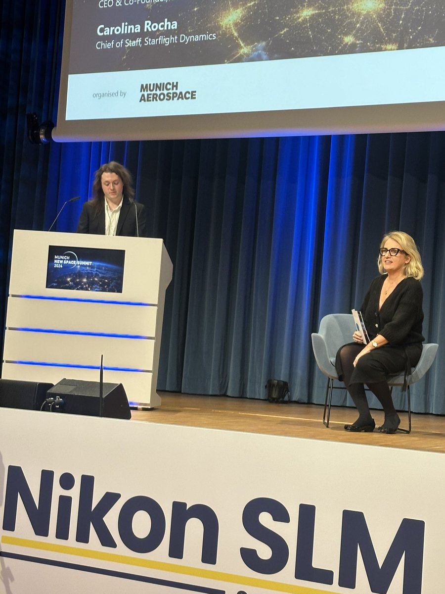 AgnieszkaSpace's tweet photo. I’ve moderated a pitch session of space startups today at the Munich #NewSpace Summit. So much enthusiasm and brilliant ideas! 🤞for all of them! #MNSS https://t.co/03GFgZYg0g