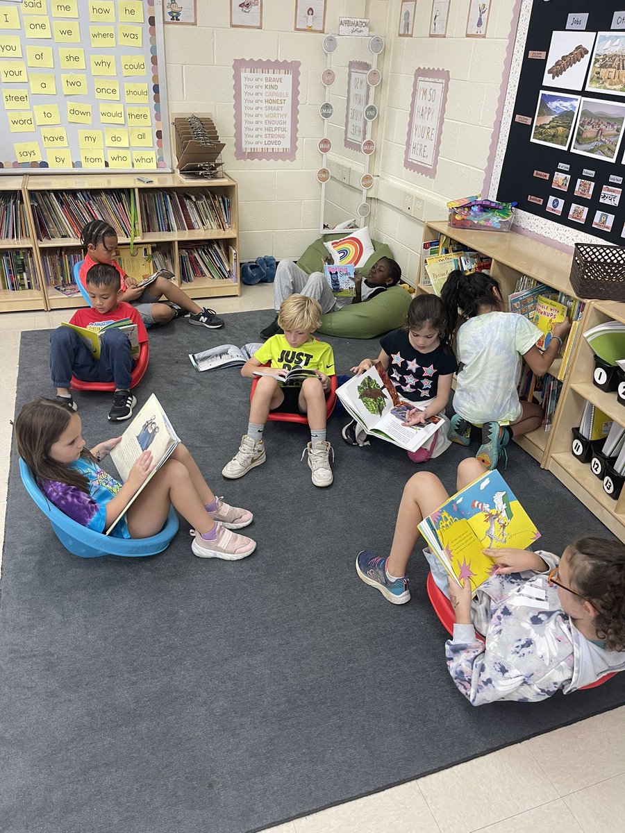 MsN_CBE's tweet photo. Nothing like grabbing a book and reading during I &amp; E! https://t.co/hJJ8MgOEuk