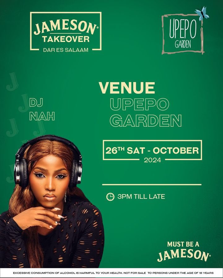 Brushify_Tz's tweet photo. Tomorrow’s TakeOver lineup….

#MustBeJameson #Brushify #JamesonTakeOver https://t.co/5gJXWM1dj2