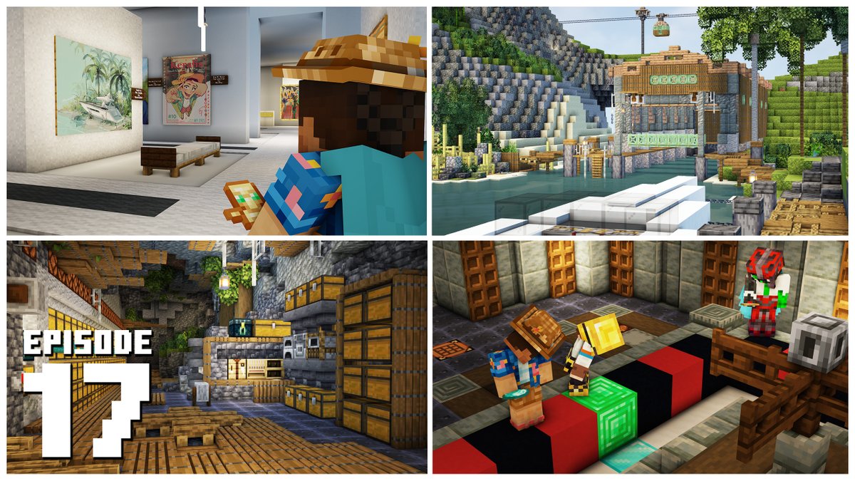 WorldofKeralis's tweet photo. Enjoy your weekend! A new episode of Hermitcraft is out! https://t.co/r5xjzmwPqK https://t.co/WPRci4VtEA