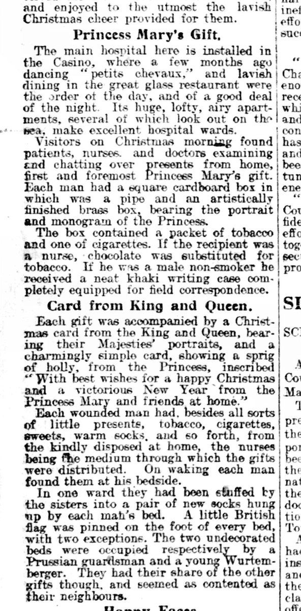 ooooh free newspapers weekend :D. Time to look for Princess Mary box snippets to add to my collection #ww1