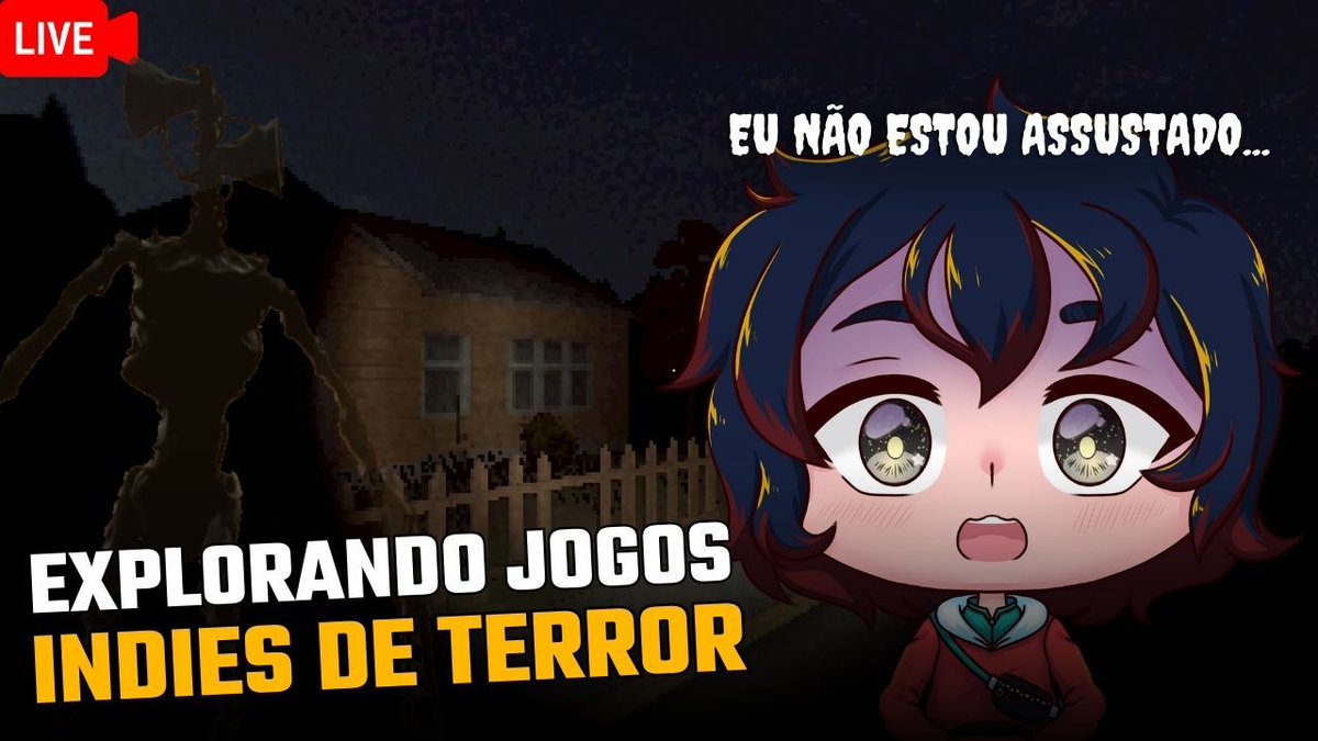 lars_vtuber's tweet photo. Live On pessoal! EstΓ£o prontos para se assustar comigo? π»
β Escolha sua Plataforma favorita π
TT: https://t.co/O76PeJ1aWX
YT: https://t.co/O9ulQ1ej1M
#vtuberbr #vtuberpt #starsong #larslive #vtuber #horrorgames #vtuberES https://t.co/eOeCX2nzwY