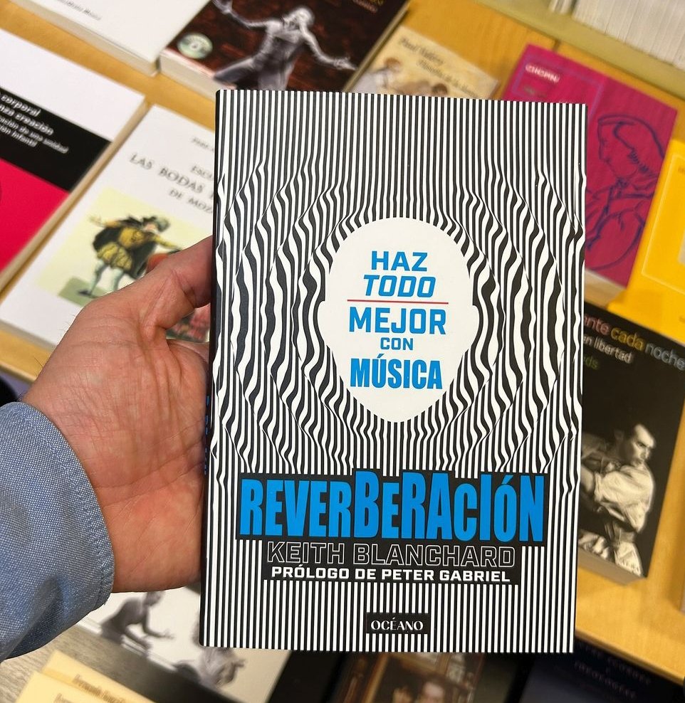 ElArgonautaLib's tweet image. Reverberación: Haz todo mejor con música
Escrito por Keith Blanchard.
Editado por Océano..

Prólogo de #petergabriel 

elargonauta.com/libros/reverbe…

#musica  #musicasalud #dormirmejor #mascreativo #musicayalzheimer #librosdemusica #libreriademusica #elargonuata #libreriasdemadrid