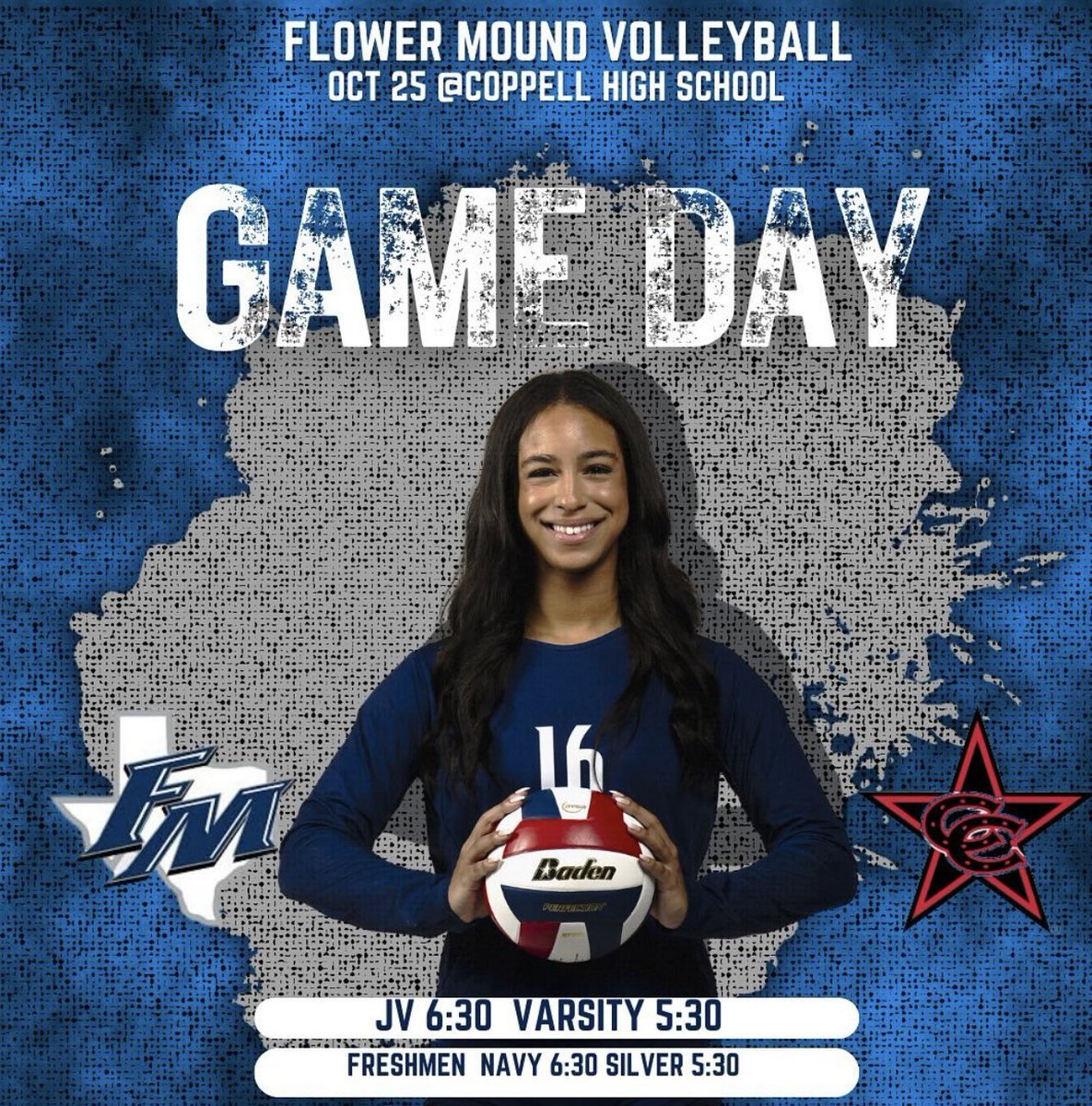 It’s game day! Come watch our game tonight at Coppell! #flowermound #gojags