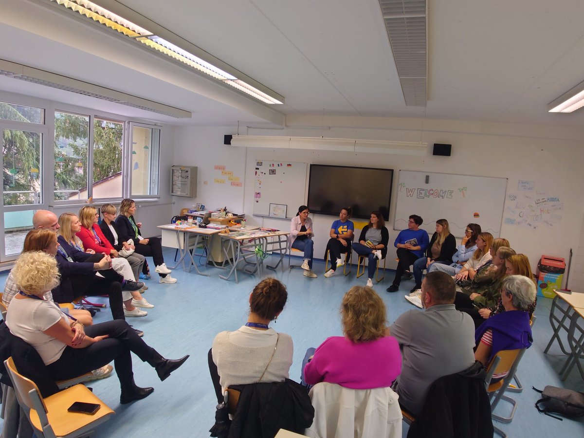 Nuestra compañera del equipo Erasmus Raquel Plasencia está participando en las jornadas de formación y cooperación organizadas por la Agencia Nacional Erasmus+ CMEPIUS en Eslovenia y SEPIE en España.