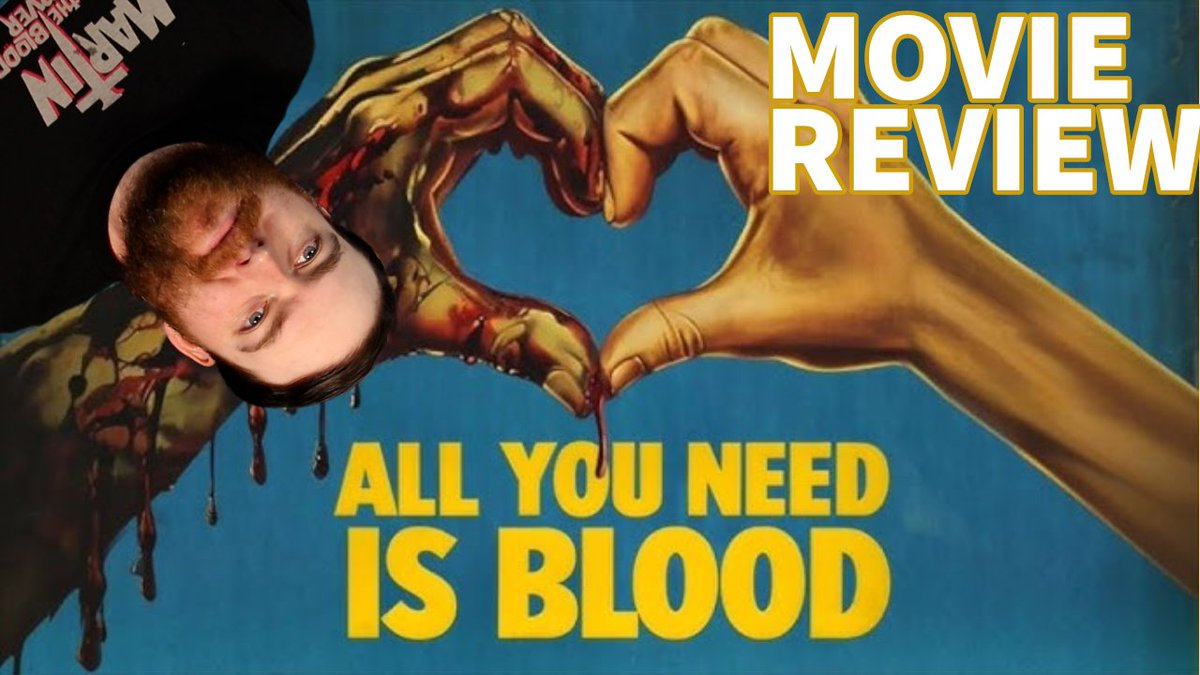 Today I am discussing a new movie called All You Need Is Blood that is releasing today!

youtu.be/T3dDn0n_-PQ