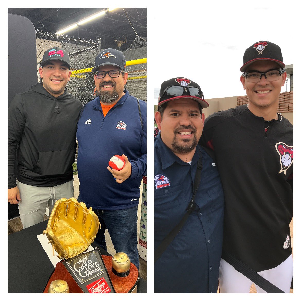 Wishing the best of luck to Jose Trevino and Anthony Banda as they face off in the MLB World Series tonight! Both players hail from the Corpus Christi area, and I had the incredible opportunity to meet them and get their autographs.