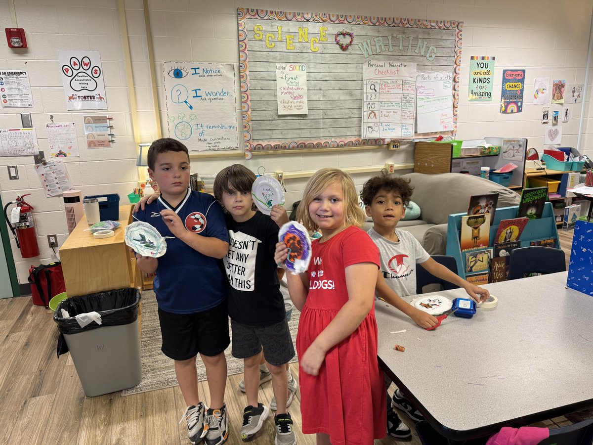 Learning about sound energy and making our own sound machines! <a href="/HumbleISD_FE/">Foster Elementary</a> <a href="/Humble_Science/">Humble ISD Elementary Science</a>