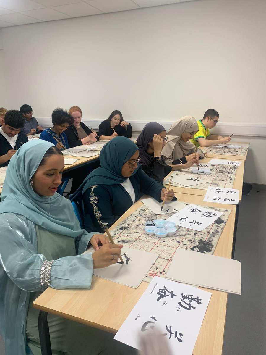 Sharples MFL (@sharplesmfl) on Twitter photo Our Sharples Aspiring students enjoyed a Chinese calligraphy lesson today! <a href="/SharplesSchool/">Sharples School</a> Our Sharples Aspiring students enjoyed a Chinese calligraphy lesson today! <a href="/SharplesSchool/">Sharples School</a>