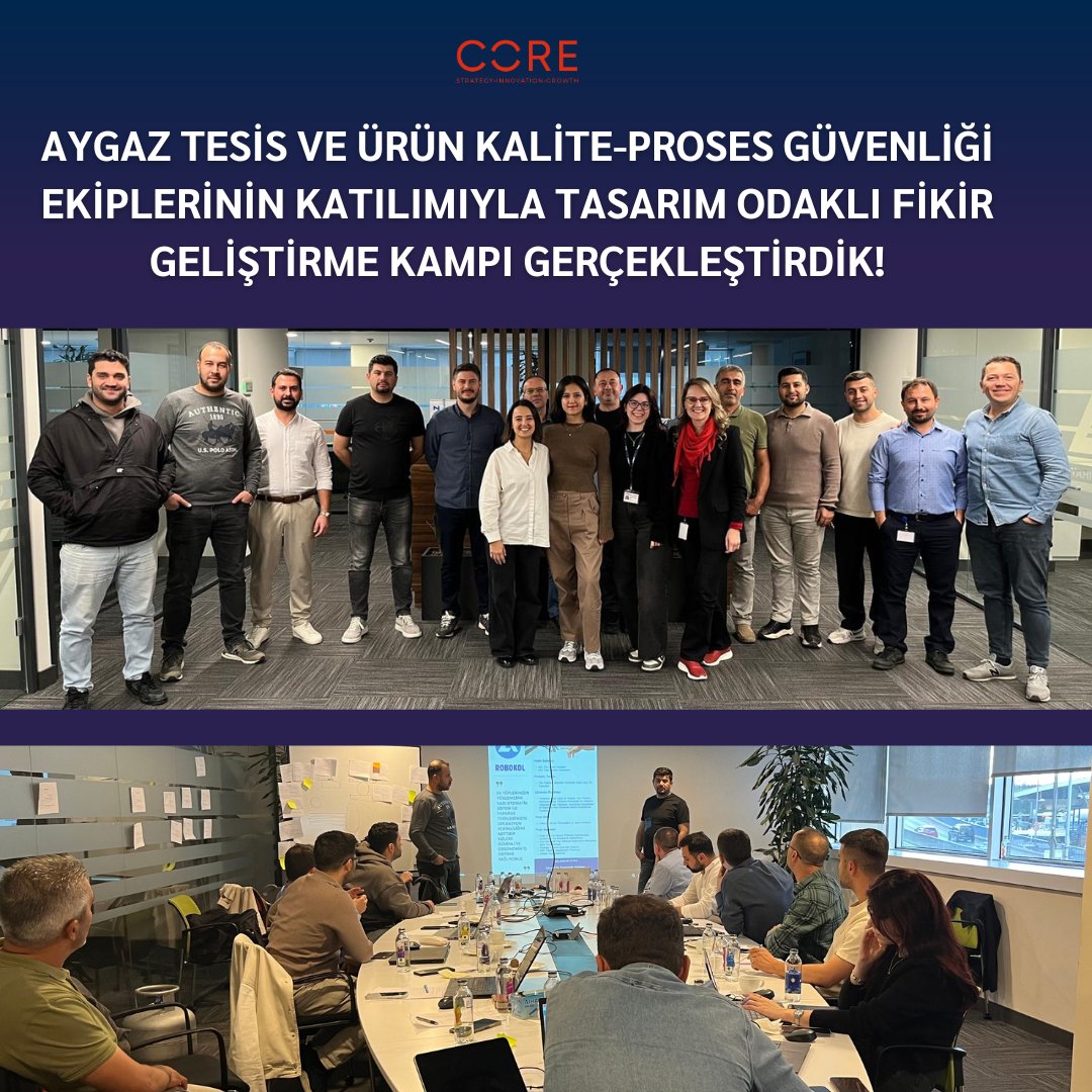 corestrateji's tweet photo. İnovasyonun gücünün tüm çalışanlardan geldiği bilinciyle Aygaz tesis ve bölge müdürlüklerinde başlatılan inovasyon buluşmaları bir adım daha öteye taşındı 📢 https://t.co/JtdFYJDcPr