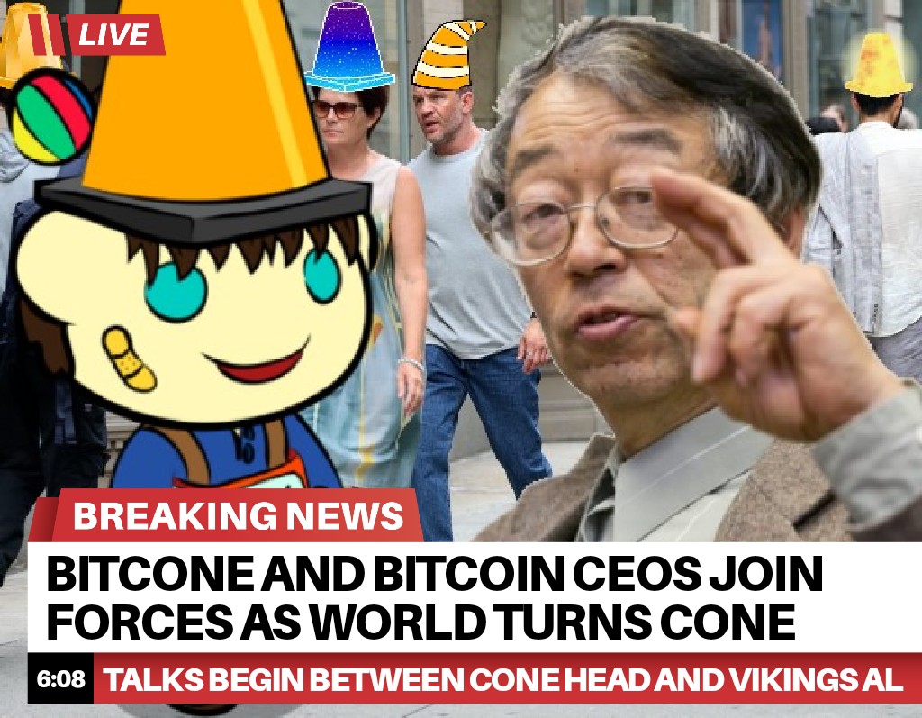 Cone morning gm gm 🫶🧡 

The world is slowly turning cone. Don't miss the boat! $CONE