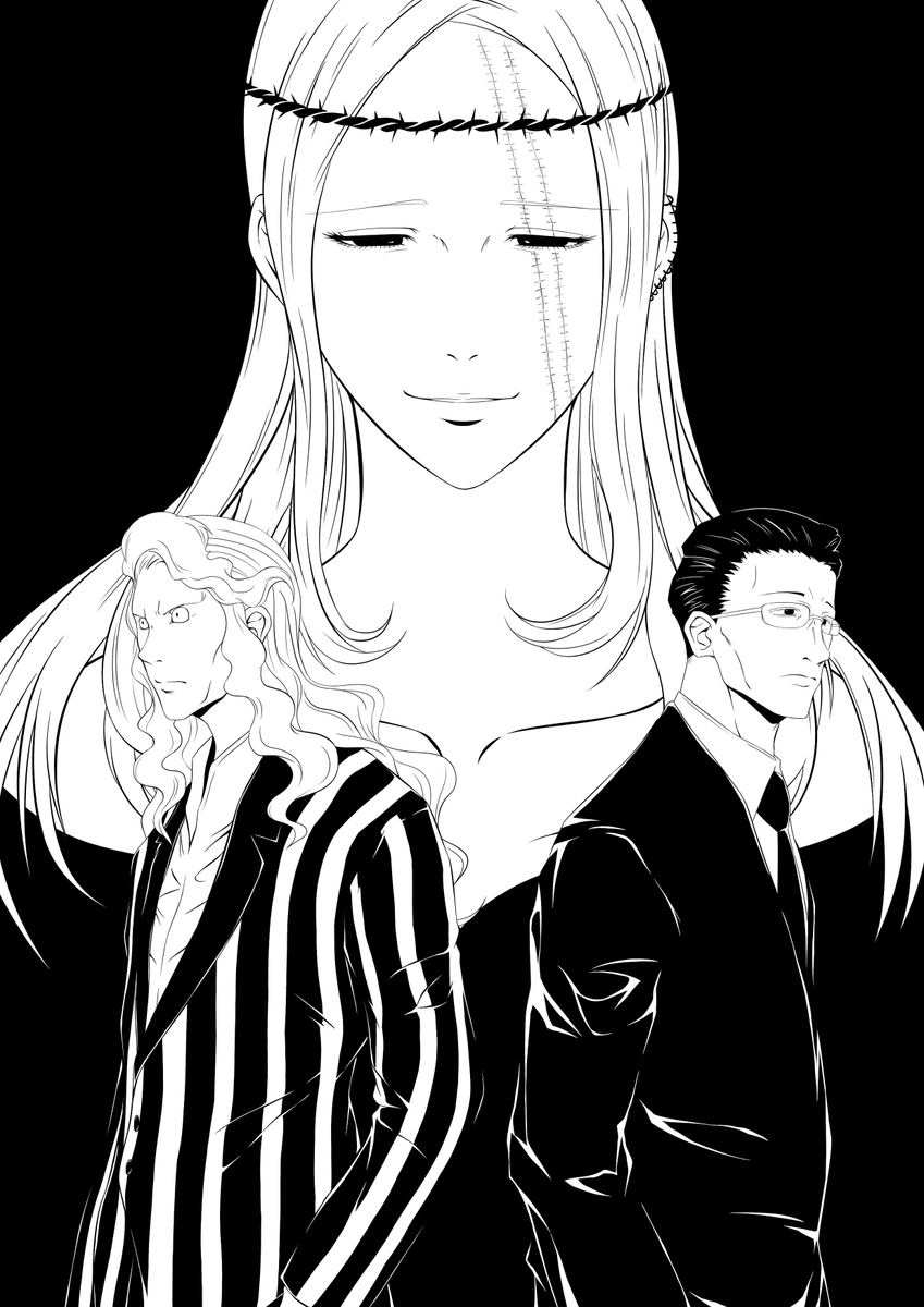 mako_gf91's tweet photo. カキンマフィア
#hxh
#hxhfanart https://t.co/WdEqCWhMKL