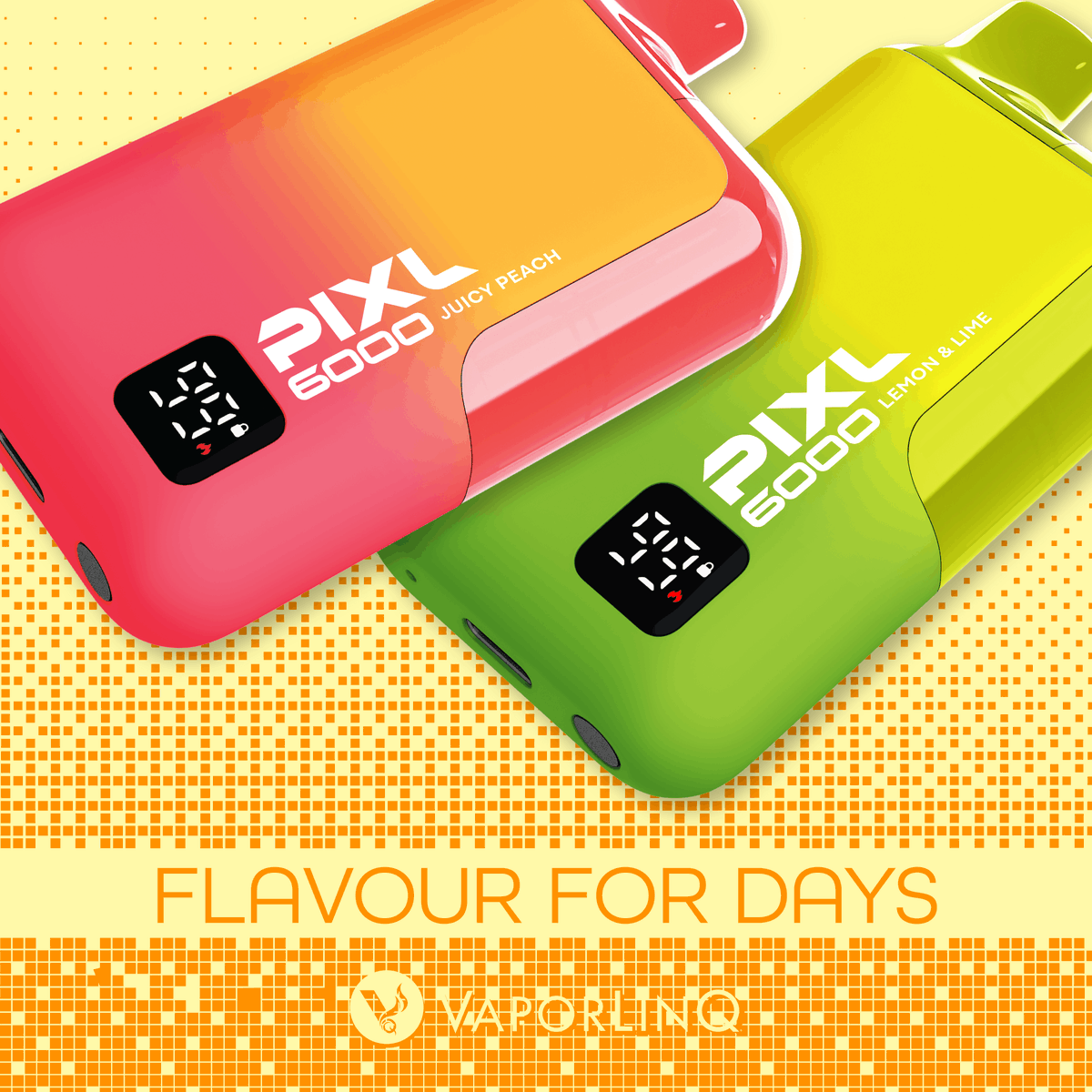 The Pixl 6000 vape lasts longer than ever! One device equals TEN 600 puff disposables. Stock the Legal Big Puffs your customers want at unbeatable prices! 

Download our app for the LOWEST prices👇
ROI — loom.ly/GH-8tVk
NI — loom.ly/hV3Vp1s