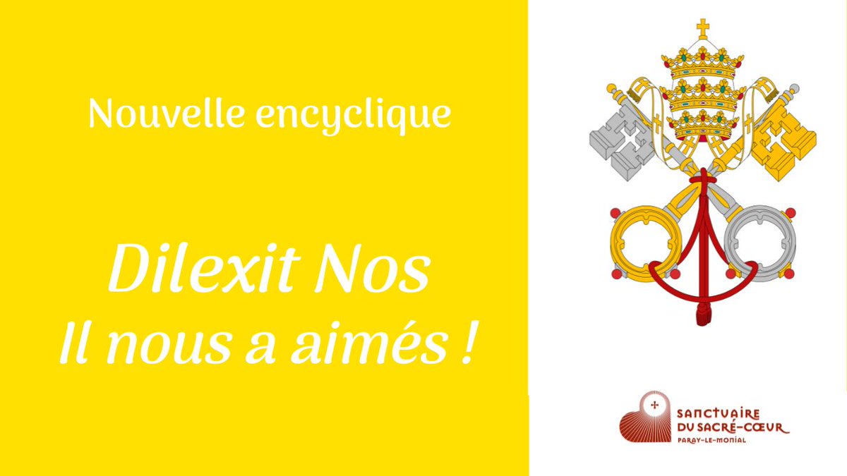 Communauté de l'Emmanuel (@cteemmanuel) on Twitter photo Joie de découvrir la magnifique encyclique sur le Sacré Coeur Dilexit Nos. Il nous a aimés. Nous nous réjouissons avec le <a href="/sanctuaireparay/">Sanctuaire du Sacré-Coeur</a> !
emmanuel.info/dilexit-nos Joie de découvrir la magnifique encyclique sur le Sacré Coeur Dilexit Nos. Il nous a aimés. Nous nous réjouissons avec le <a href="/sanctuaireparay/">Sanctuaire du Sacré-Coeur</a> !
emmanuel.info/dilexit-nos