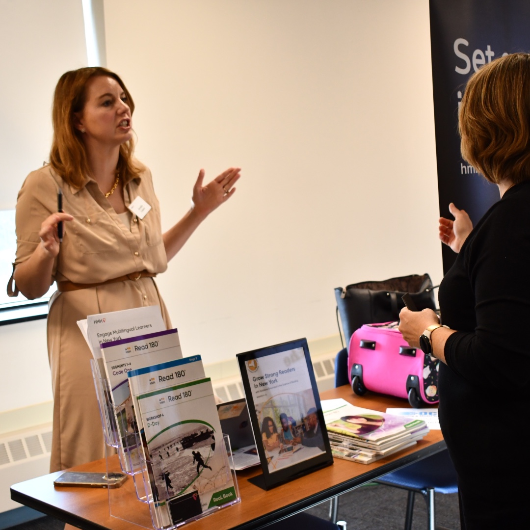 🚀 Exciting day at OCM BOCES! Our Model Schools and eLearning Services team welcomed administrators, librarians, tech directors, and principals to a vendor fair featuring 10 amazing vendors showcasing tools to enhance our educational environment. 📚💪 #EmpoweringAllLearners