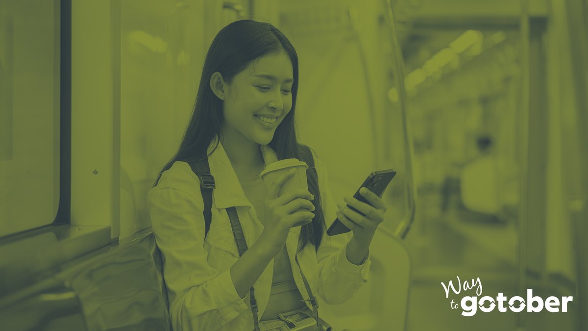 BTransportC's tweet photo. Don’t forget to track your trips by transit, carpool, telework, foot, or bike this #WayToGoTober! Earn points for your company and win cool prizes. 🏆 Be sure to log 8+ eco-friendly trips on https://t.co/bERZrUt8P7 by the end of the month. @DRCOGorg @BoulderChamber #BoulderCO https://t.co/wkroFDMtPZ