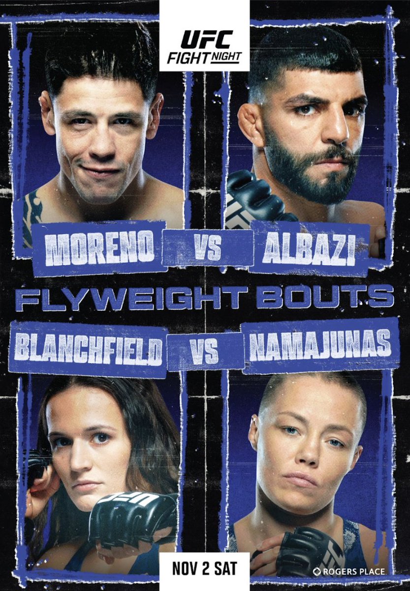 #CROFam, UFC Fight Night: Moreno vs Albazi is coming up soon and we have 3 pairs of tickets to give away! Here's your chance to watch the event at Rogers Place on November 2nd!

Exclusive to Loaded Lions and Dark Lions NFT holders located in the United States of America and