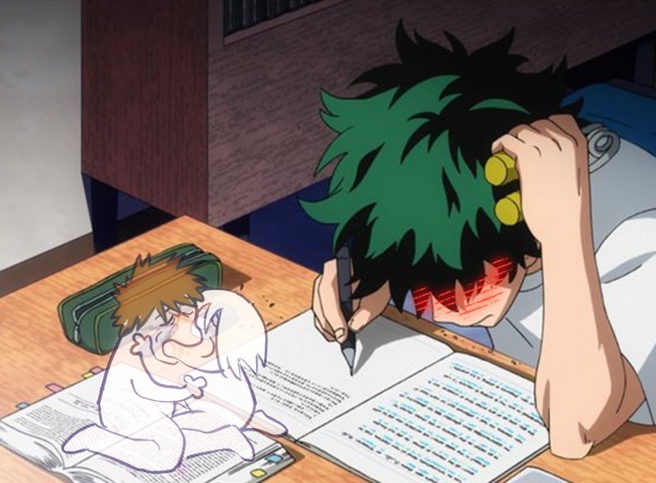 What Deku has to deal with on daily basis: