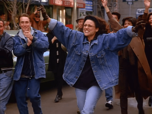 allikrupp's tweet image. it was with religious fervor that i studied my girl elaine benes as a kid &amp;amp; now i&apos;m a 30-something writer in a major city. it&apos;s my time. catch me at the cinema w some jujube &amp;amp; a piece of goss that will take u OUT.