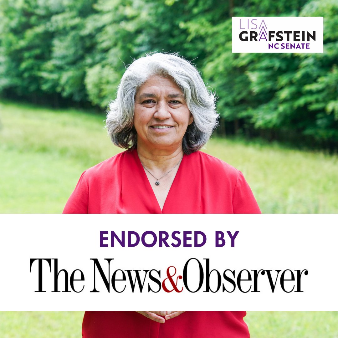 Lisa Grafstein (@lisagrafstein) on Twitter photo Grateful to be supported by <a href="/newsobserver/">The News & Observer</a>! Read the article here:
newsobserver.com/opinion/articl… Grateful to be supported by <a href="/newsobserver/">The News & Observer</a>! Read the article here:
newsobserver.com/opinion/articl…