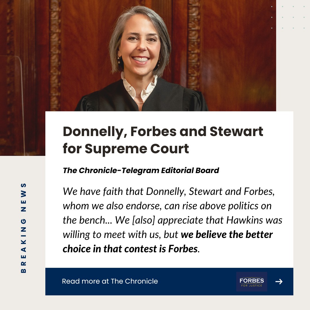 Judge Lisa Forbes for Justice tweet media