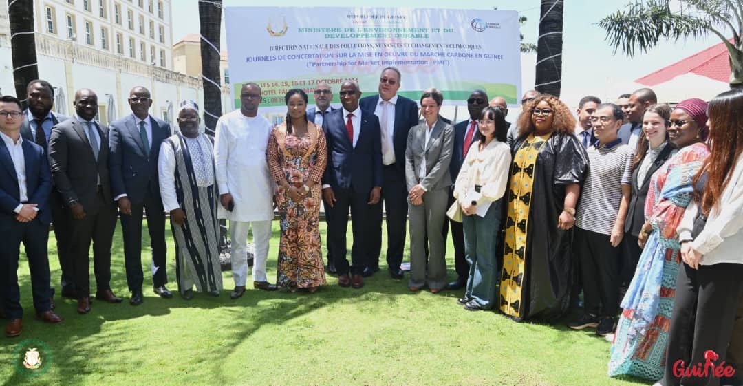 We joined the launch of the National Consultation Days for the implementation of the carbon market in Guinea. The event provided a platform for Guinea to share their plans around carbon pricing mechanisms as they formally joined the #GCPC as a Friend. medd.gov.gn/lancement-des-…