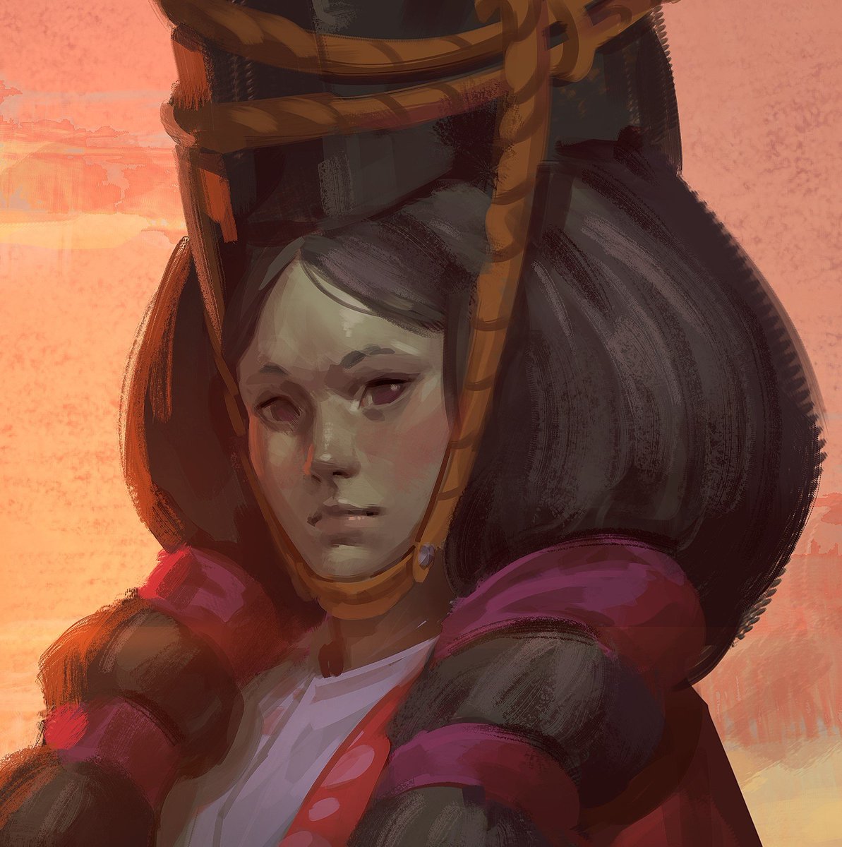 ErlanMays's tweet photo. This one was very chill to make. I like the feeling of doing an image just for fun without too much complexity, and I love Asian themes s2. https://t.co/lIaloqwkym