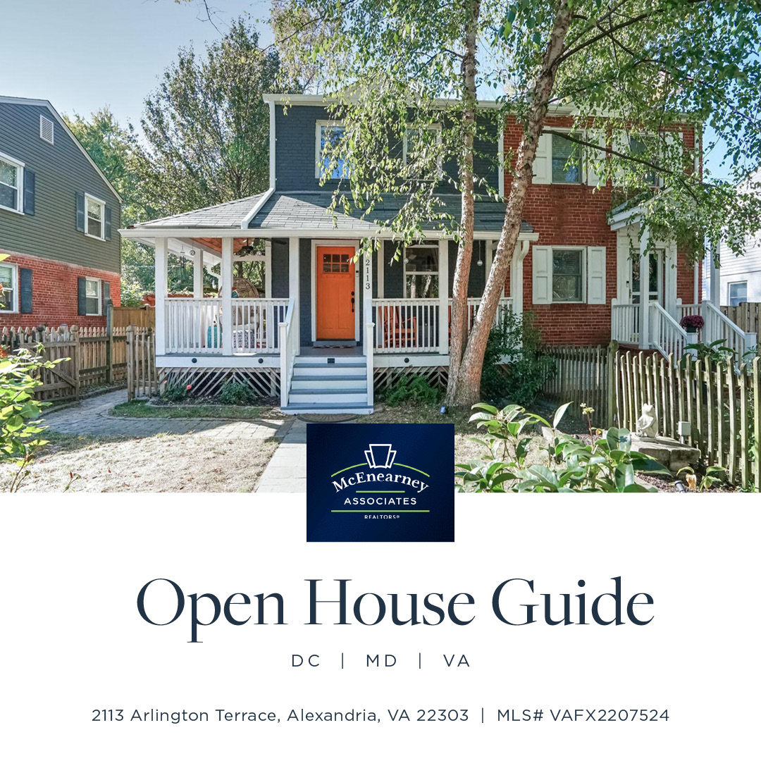 Take a look at this weekend's open house guide! For more information on these homes, visit mcenearney.com/open-houses-new. #dmvrealestate #openhouseguide #realestate