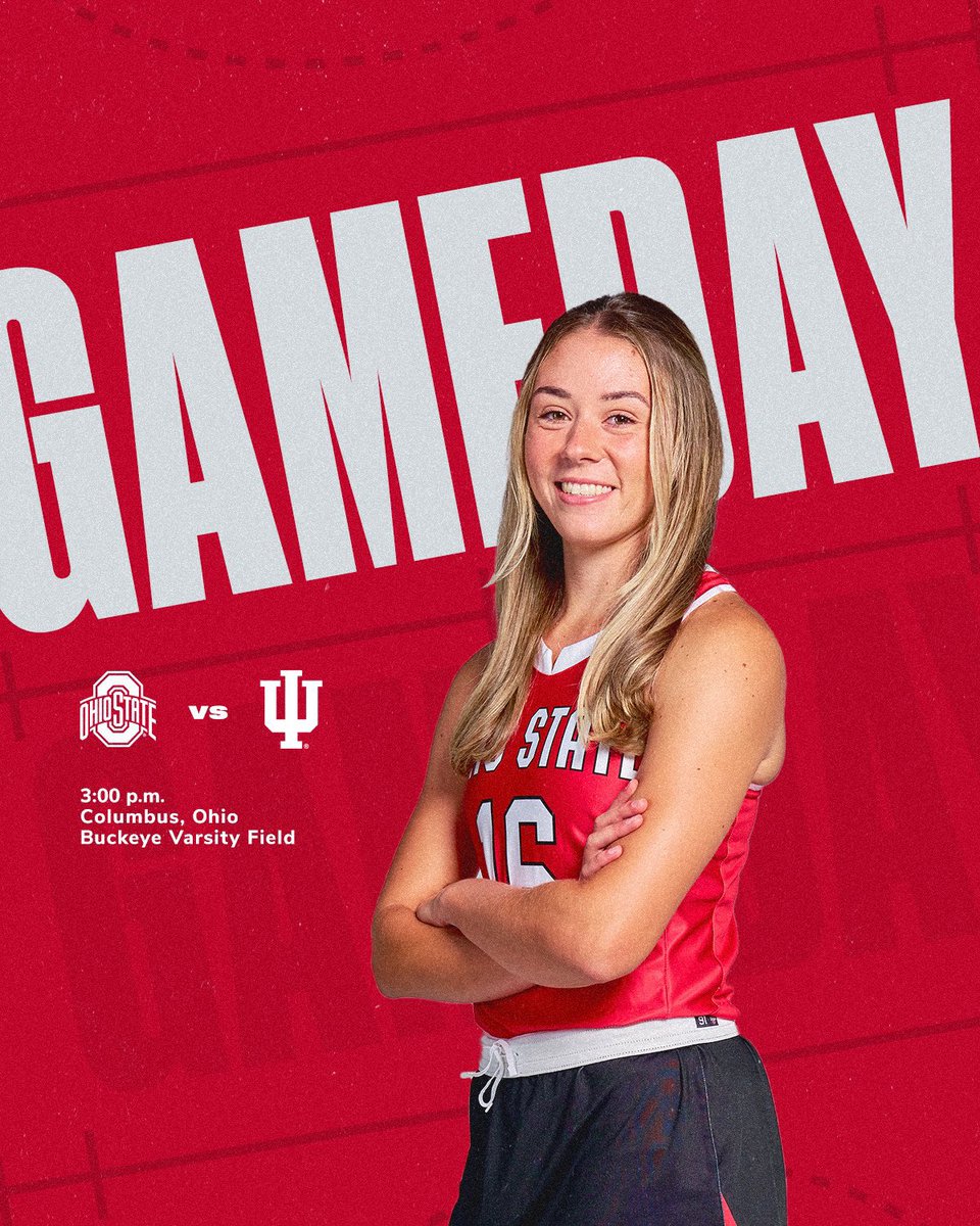 𝐁𝟏𝐆 𝐦𝐚𝐭𝐜𝐡𝐮𝐩 𝐚𝐥𝐞𝐫𝐭 🚨

🆚 Indiana
🕒 3 p.m.
📍Columbus, Ohio
🏟️ Buckeye Varsity Field
📈 go.osu.edu/Cw2u
📺 go.osu.edu/Cw2s

#GoBucks