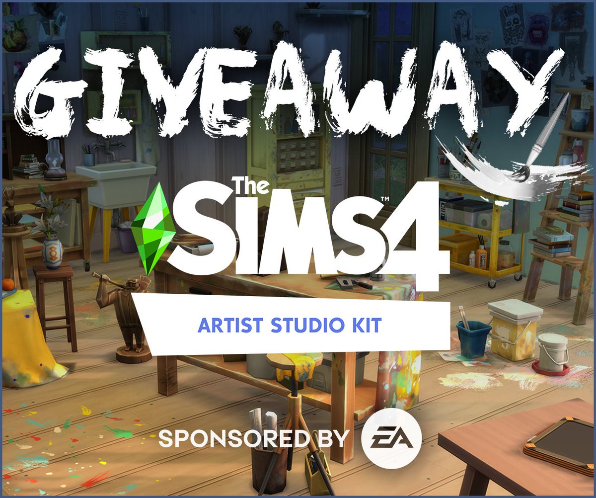TheKateEmerald's tweet photo. ARTIST STUDIO KIT GIVEAWAY

Thx to #EACreatorNetwork, I give away one copy (EA App/Origin) of The Sims 4 Artist Studio Kit

- Like this post
- &amp; repost to enter!
-Ends October 28 at 9PM CET. Pls open your DMs :)
#EAPartner #Ad https://t.co/9qXHRAmtoo
