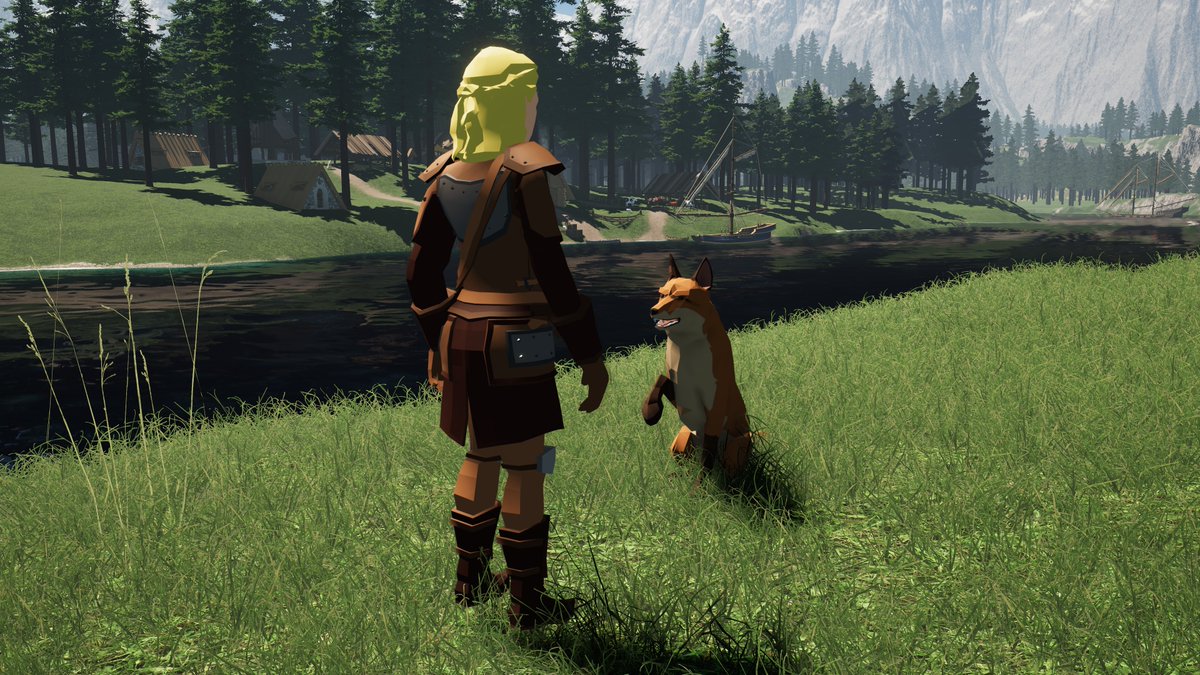 If this cute lil' thing was your pet in Dungeon and Kingdoms, what are you calling them? 🦊