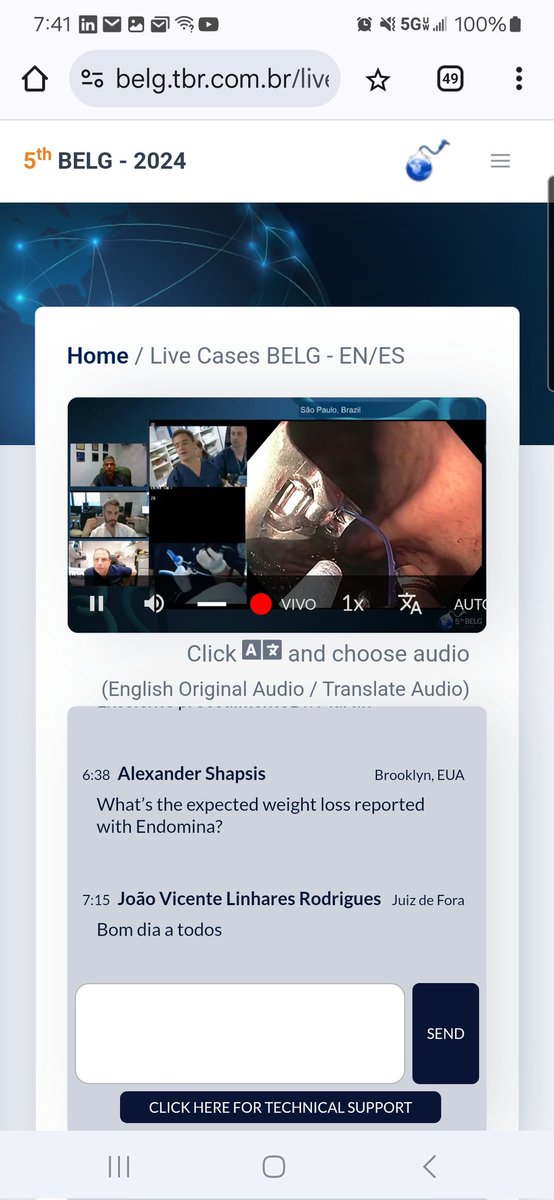 Don Portocarrero (@gidrdon) on Twitter photo Watching and listening in <a href="/BariatricLive/">Bariatric Endoscopy Live Global</a> while also doing some #bariatricendoscopy cases myself. This is life 🙌
#changinglives #endosleeve #gastricballoon #GITwitter #MedTwitter Watching and listening in <a href="/BariatricLive/">Bariatric Endoscopy Live Global</a> while also doing some #bariatricendoscopy cases myself. This is life 🙌
#changinglives #endosleeve #gastricballoon #GITwitter #MedTwitter