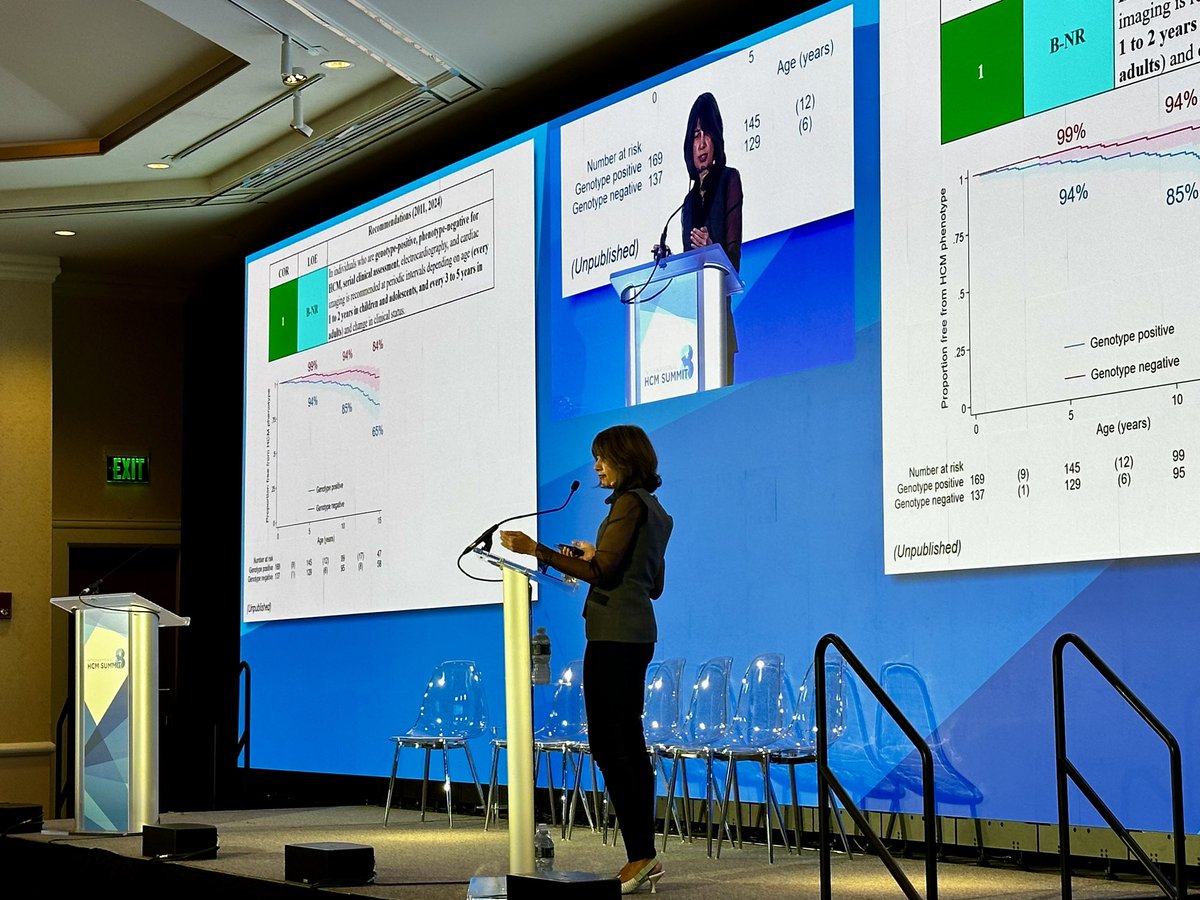 A/Prof Jodie Ingles (@jodieingles27) on Twitter photo Really great talk from Seema Mital explaining the evidence behind the recent guideline recommendation that kids who are genotype-positive for a sarcomere variant should have more frequent cardiac screening <a href="/seema_mital/">Seema Mital</a> <a href="/HCMSummit/">The International HCM Summit</a> #hcmsummit8 Really great talk from Seema Mital explaining the evidence behind the recent guideline recommendation that kids who are genotype-positive for a sarcomere variant should have more frequent cardiac screening <a href="/seema_mital/">Seema Mital</a> <a href="/HCMSummit/">The International HCM Summit</a> #hcmsummit8