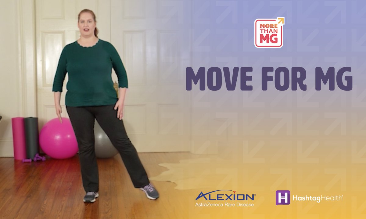HashtagHealthUS's tweet image. Myasthenia gravis (MG) is a rare autoimmune disease that can cause muscles to not always work properly, leaving many suffering with the disease unsure of what type of exercise they can do to avoidexacerbating their symptoms. Our “Move for MG” video series displayss appropriate…