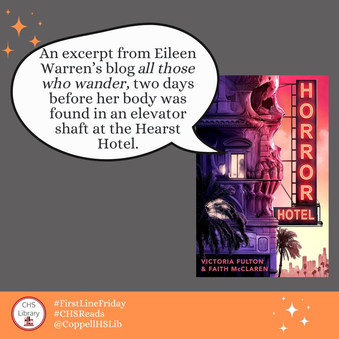 Coppell HS Library tweet media