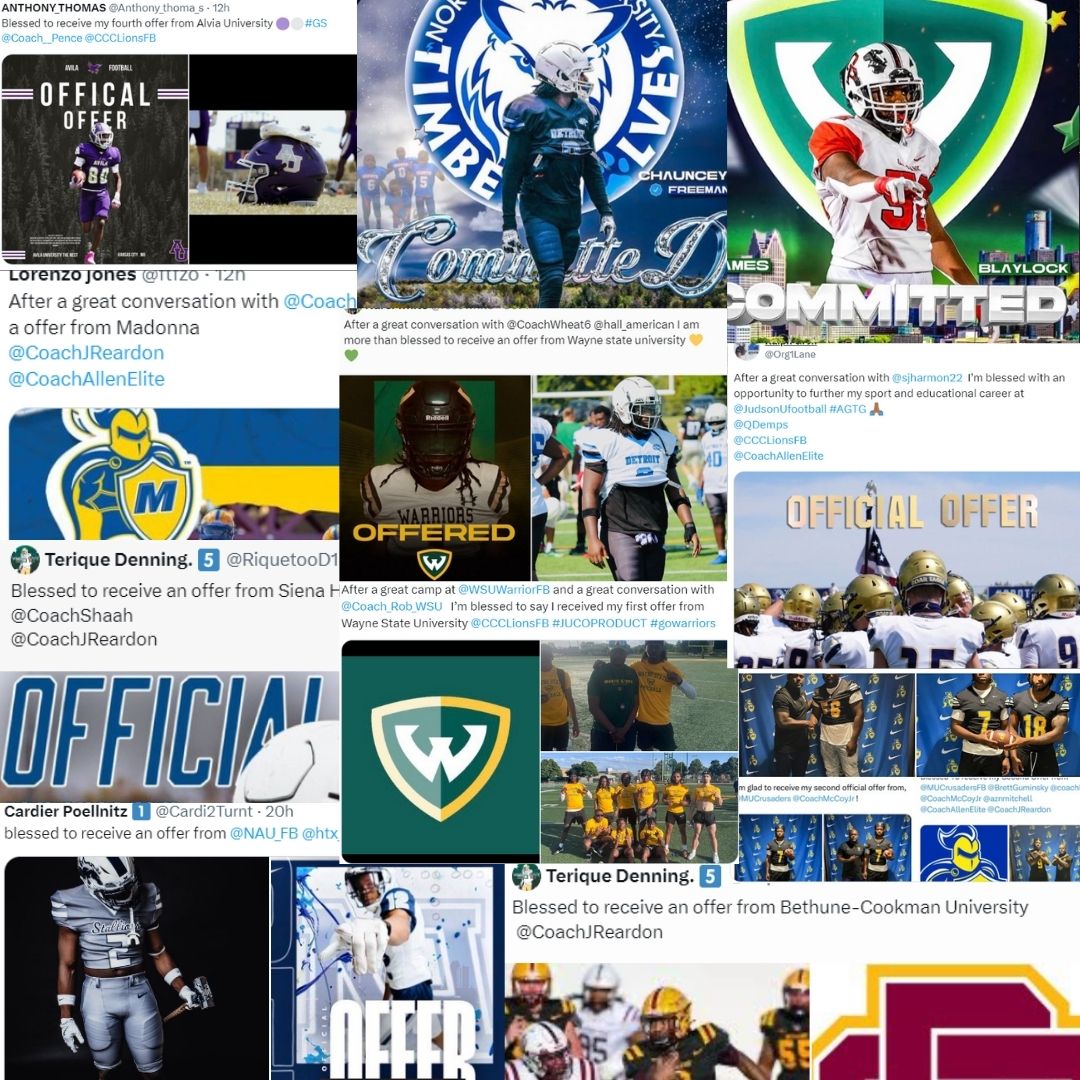 Community Christian College Football tweet media