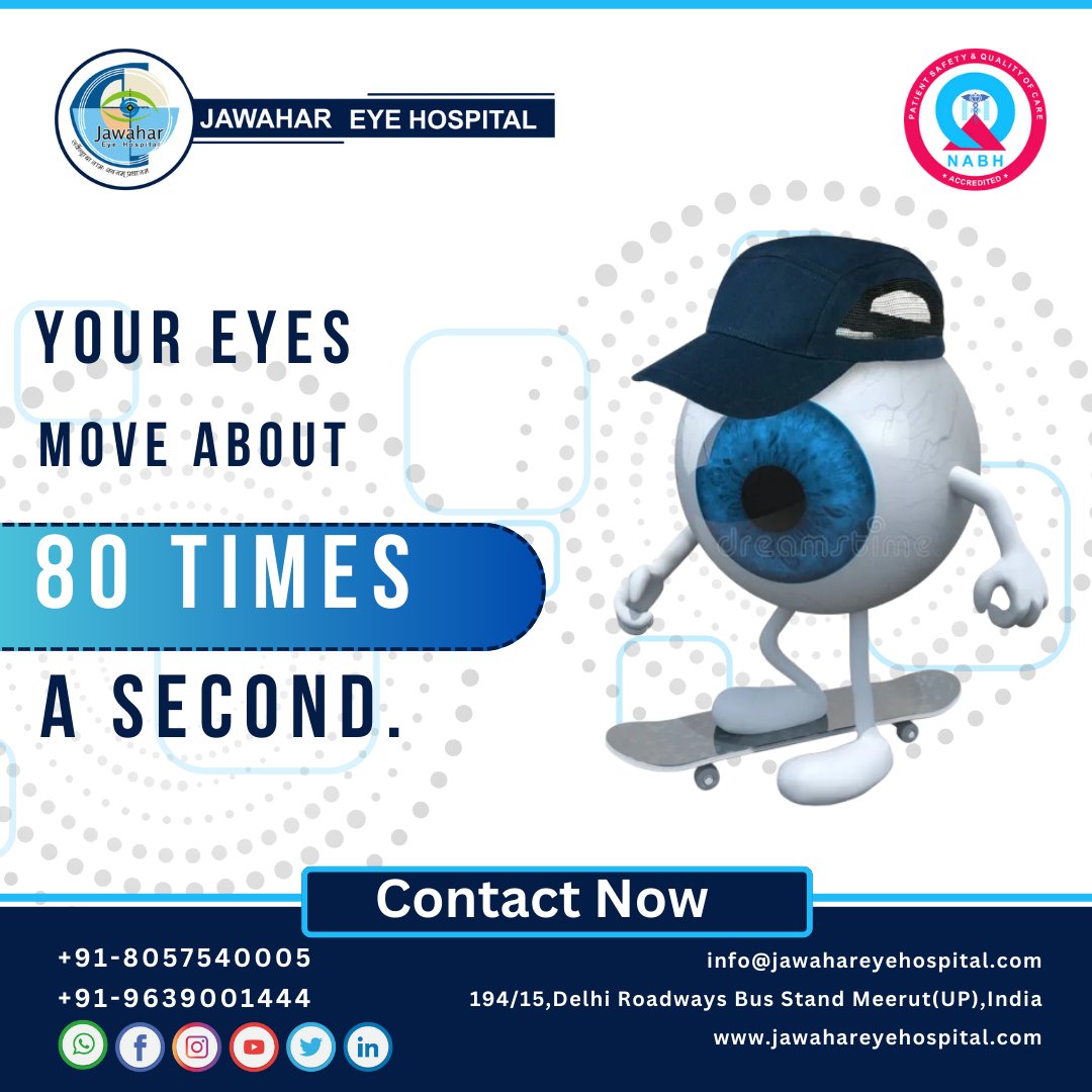 jawahar_eye's tweet image. Your eyes move about
80 time a second
๐๐จ๐จ๐ค ๐๐ฉ๐ฉ๐จ๐ข๐ง๐ญ๐ฆ๐๐ง๐ญ ๐๐จ๐๐๐ฒ
๐ช๐๐๐ ๐ต๐๐ - 8057540005,9639001444
#EyeMovement #VisualPerformance #Eyes #EyeHealth #FastEyeballs #HumanAnatomy #VisionScience #GoodBadUgly #Tomarket #recent #trending #new #latestupdates