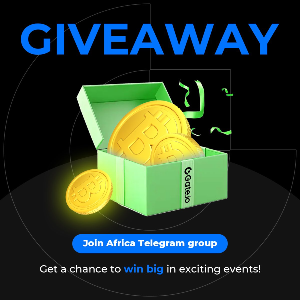 🎁 Grand giveaway: 6 x $5 for completing the tasks!

🚀 Join our Telegram group &amp; participate in our events to win big:

Superuser Challenge/Promotion Bounty/Gate TonVibe Points &amp; #CoinPick Contest

RT,Like &amp; Tag 3 friends
Join Tg Group: t.me/Gate_Africa

#Giveaway #Gateio