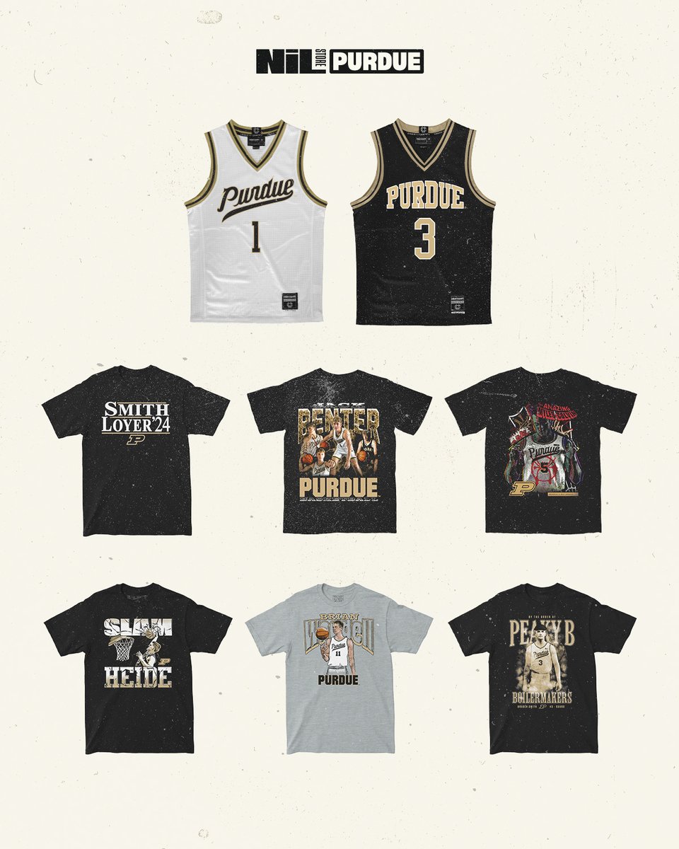 We're ready for another season of <a href="/BoilerBall/">Purdue Men's Basketball</a> 

The full squad is SIGNED 🖊️

➡️ purdue.nil.store/collections/me…