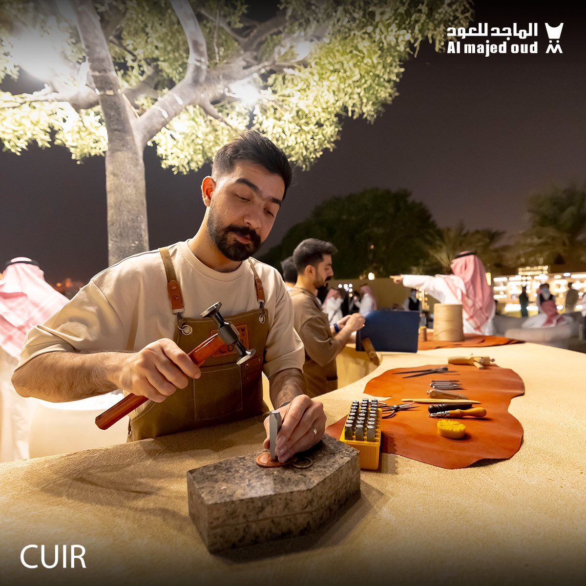جانب من حفل تدشين عطر #CUIR 🩶