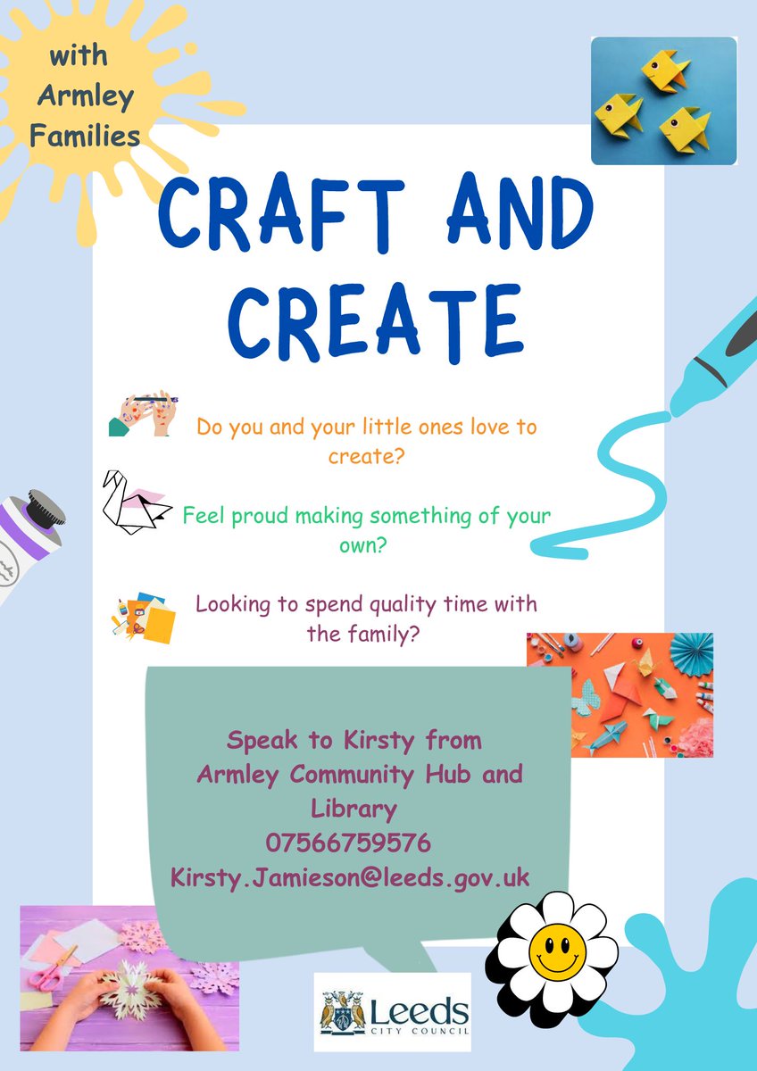 Project Development Team (@projectdevteam) on Twitter photo We're getting crafty again <a href="/LCCArmleyHub/">ArmleyCommunityHub</a> on the 6th November. <a href="/AbcdArmley/">ABCD Armley</a> <a href="/ArmleyGoodStuff/">GoodStuffArmley</a> We're getting crafty again <a href="/LCCArmleyHub/">ArmleyCommunityHub</a> on the 6th November. <a href="/AbcdArmley/">ABCD Armley</a> <a href="/ArmleyGoodStuff/">GoodStuffArmley</a>